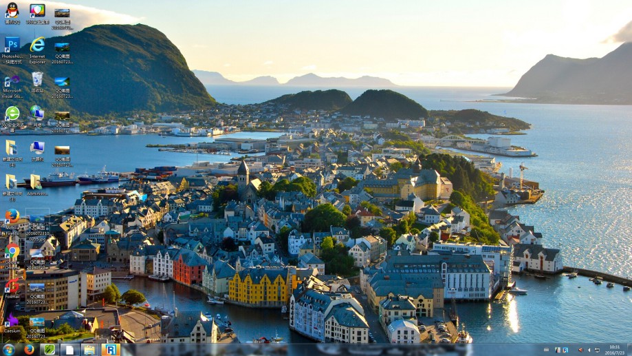 奥勒松镇电脑桌面壁纸