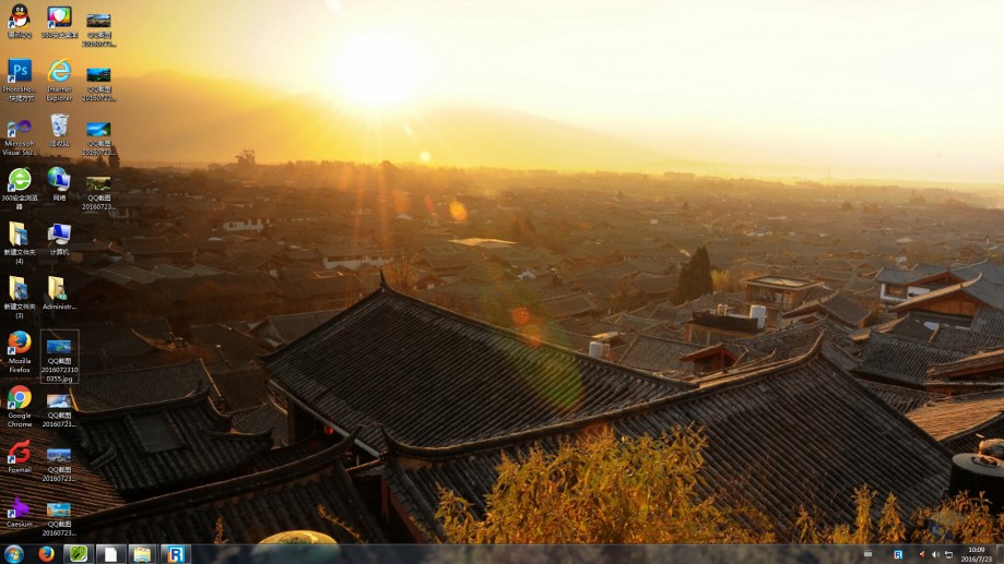 丽江古城电脑桌面壁纸