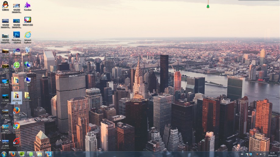 美国纽约市电脑桌面壁纸实景