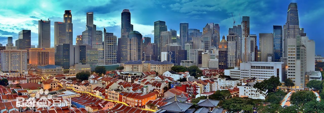 新加坡城市天际线