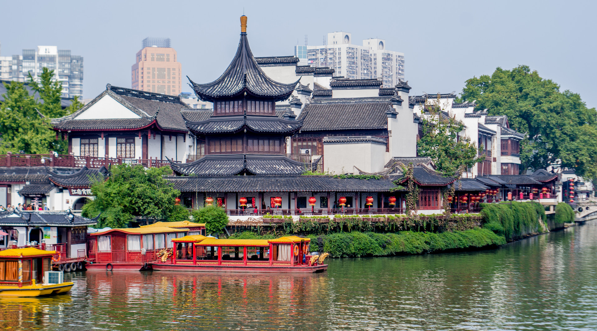 秦淮河风光封面图