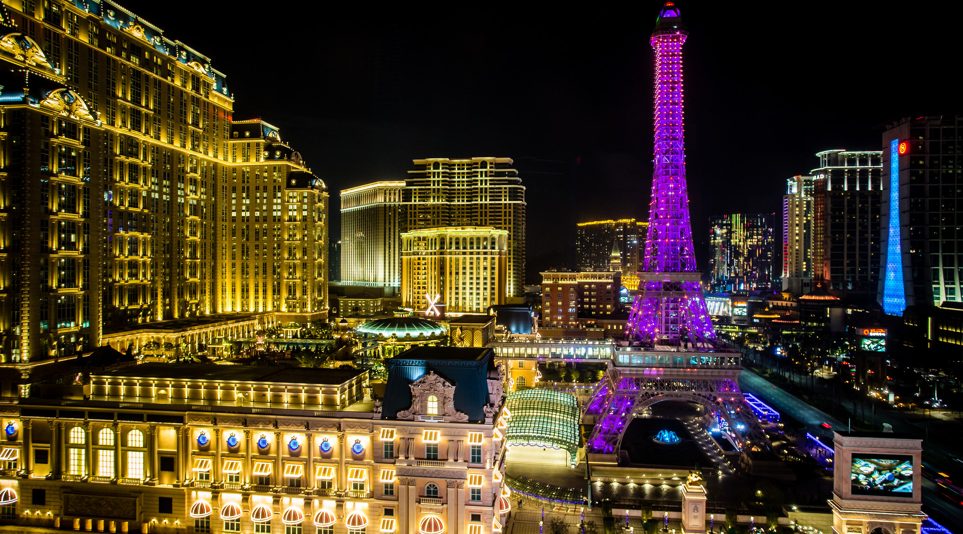 澳门夜景封面图