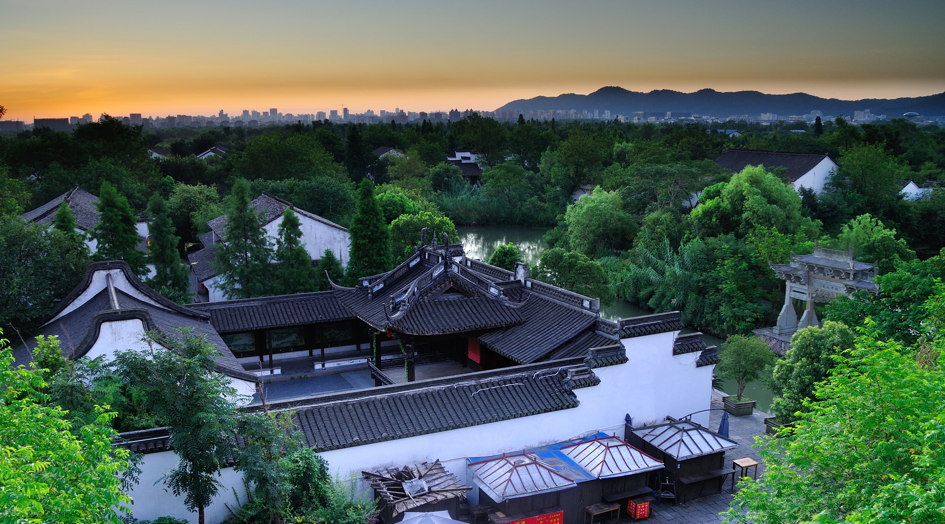 西溪湿地公园封面图