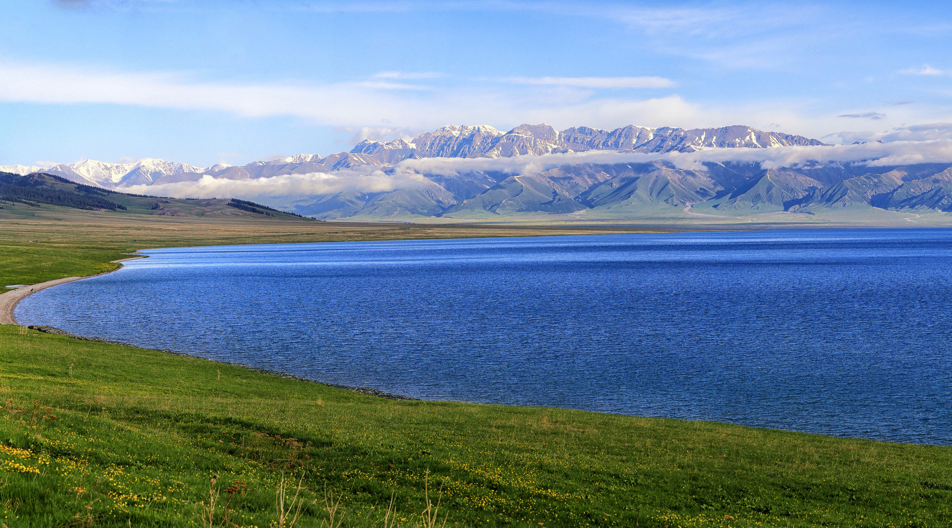 赛里木湖风光封面图