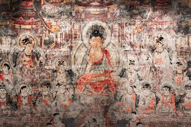 景点：莫高窟壁画