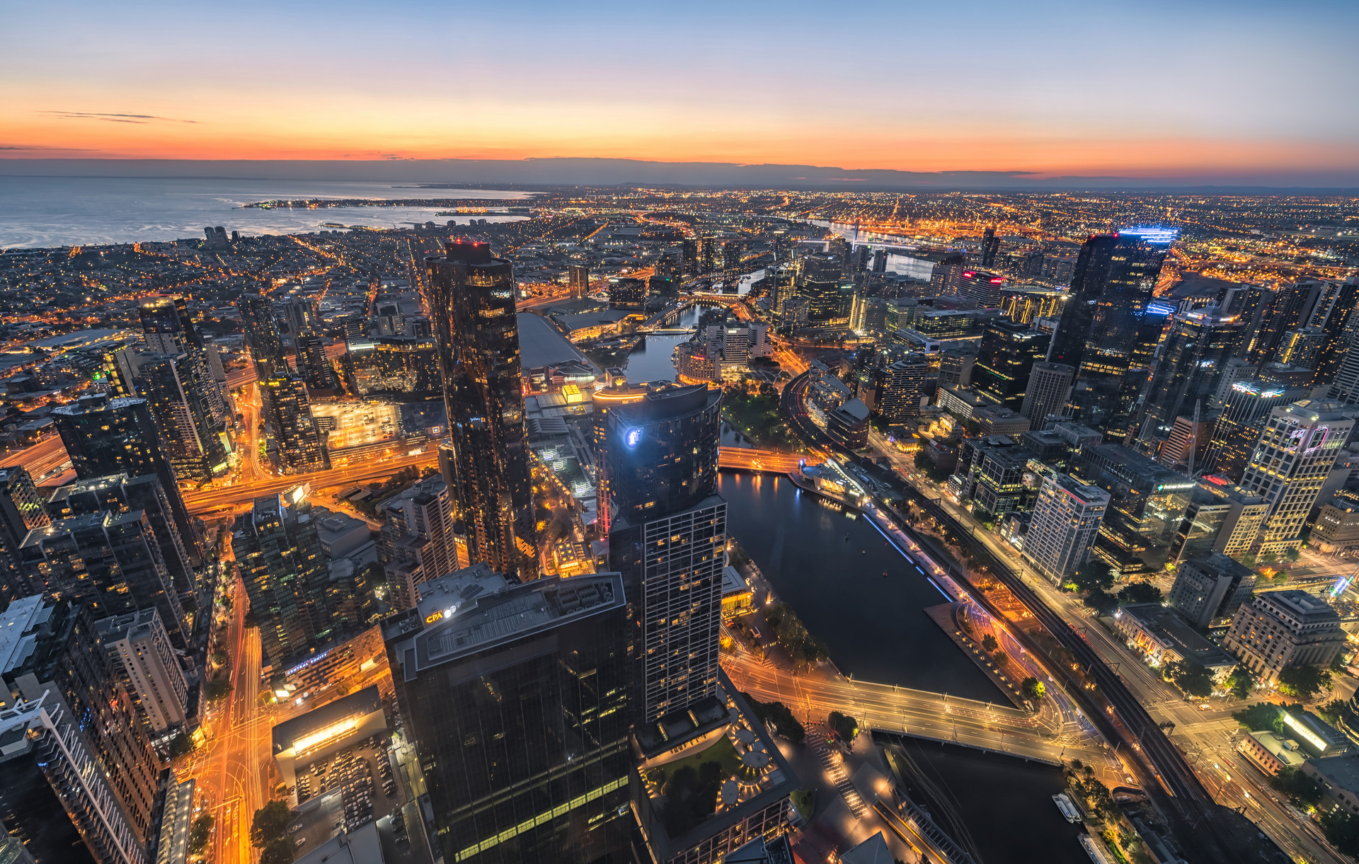 墨尔本夜景封面图