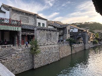 景点：古北水镇清晨