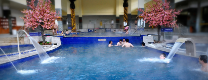 景点：韶关丽宫温泉酒店温泉区