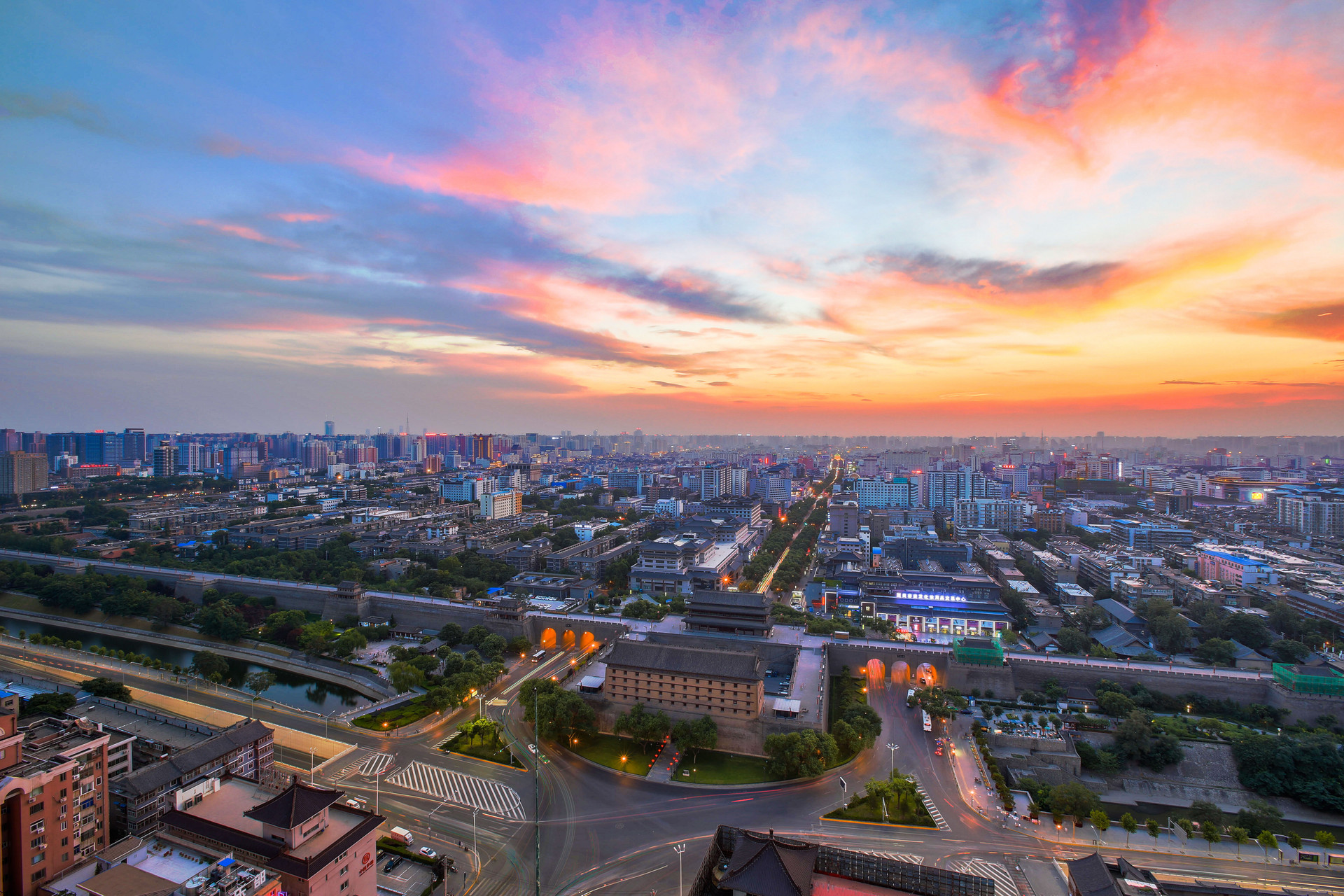 傍晚西安封面图