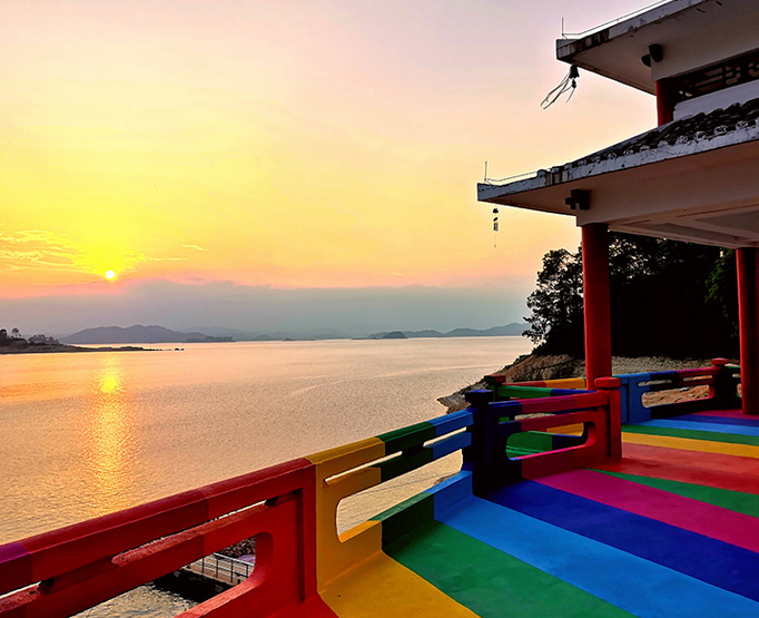 万绿湖彩虹桥封面图