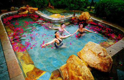 景点：香花温泉区