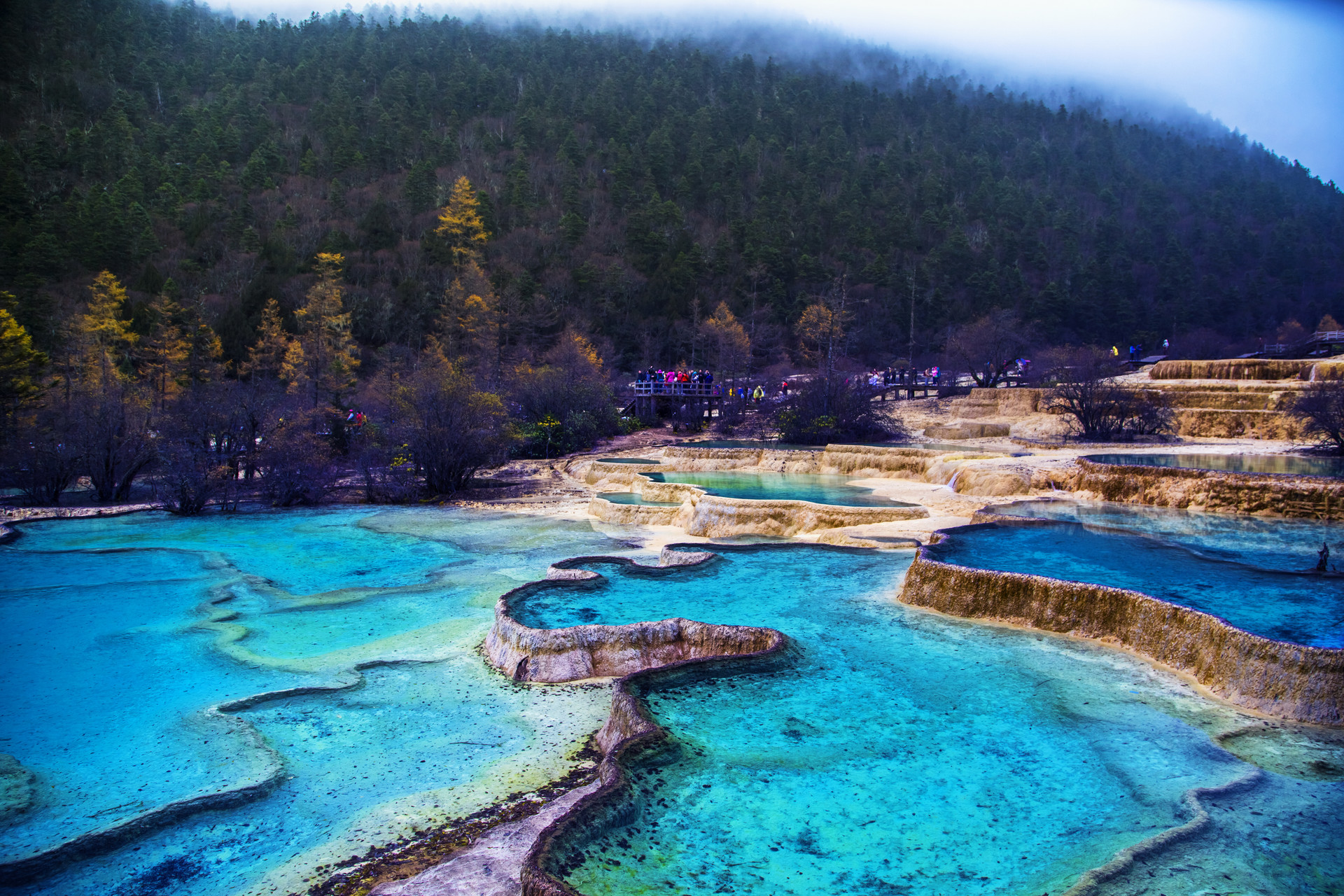 黄龙五彩池封面图