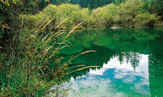 二道海明镜湖封面图