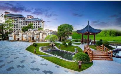 景点：酒店外观景色